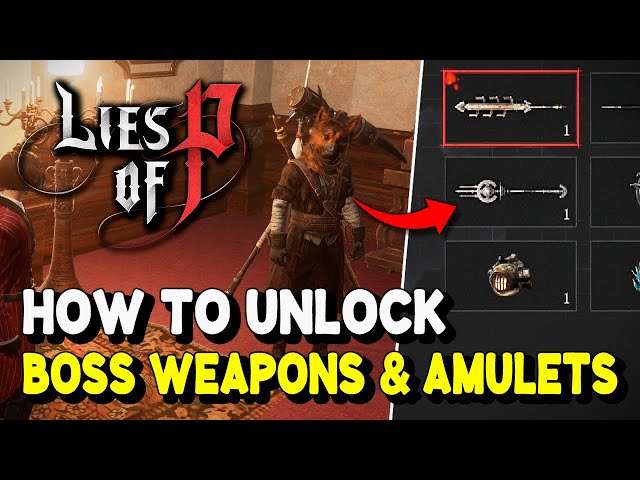 How to Craft Powerful Boss Weapons in Lies of P : r/LiesOfP