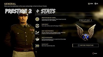 WW2 - Prestige 2 W/ Stats