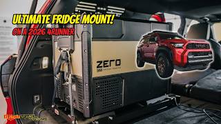 The PERFECT ARB Zero Fridge Mounting Solution for a 6th Gen 4Runner