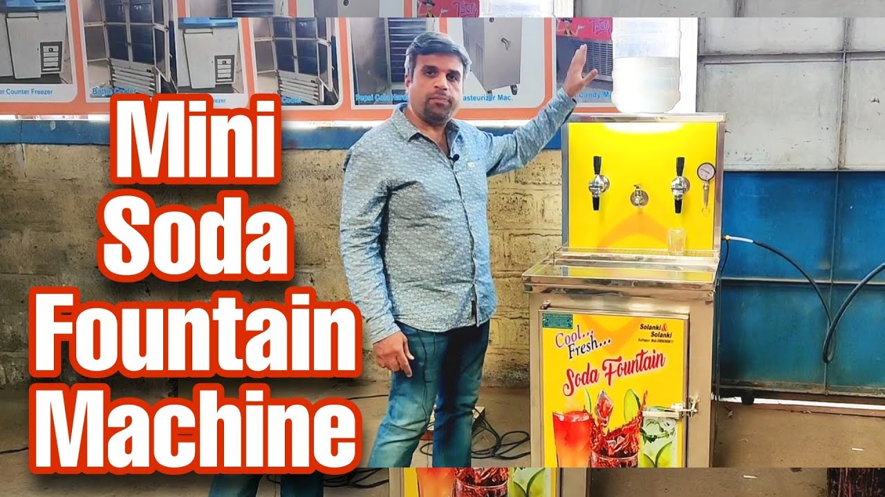 Soda Fountain Machine Mini ☎️9890970306 / 9890969611 YouTube