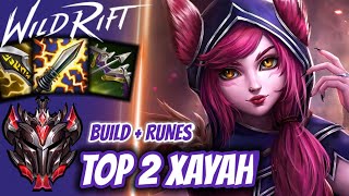 iTzSTU4RT on X: Great day of #WildRift Grandmaster ✓ 70% Win Rate w/ Xayah  ✓ Rank 1 Xayah still mine Next stop Challenger 🙌   / X