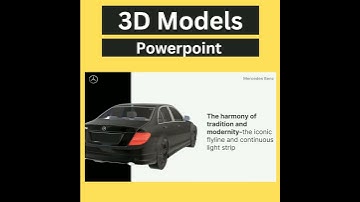 Benz 3d model Presentation in PowerPoint    #powerpoint #ppt #powerpointtutorial #mercedesbenz #3d