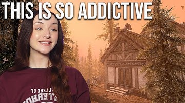 Hircine and House Building🧡 | First Time Playing SKYRIM | LUCYJROBYN [46]
