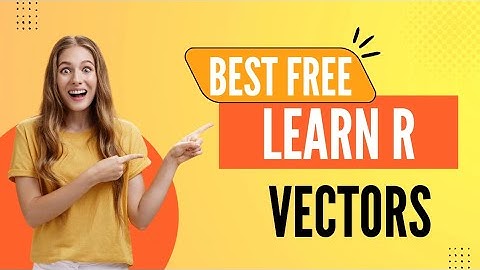 Mastering Vectors in R l Learn R #rlanguage #tutorial #education #software #programming