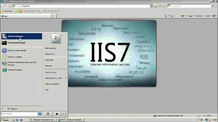 Windows Authentication IIS7