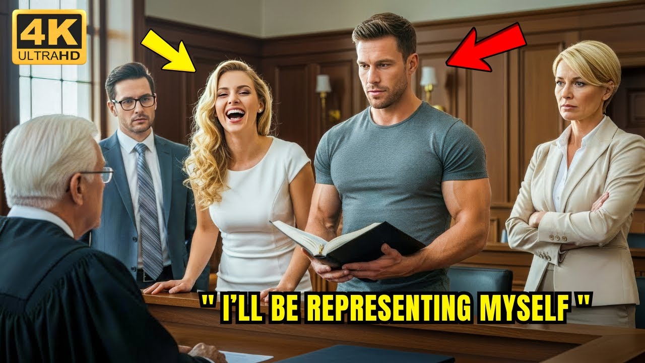 Бывшая жена смеялась, когда отец-одиночка представлял её сам, а суд ахнул, когда он заговорил