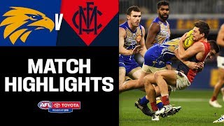 West Coast v Melbourne Highlights | Round 9, 2019 | AFL