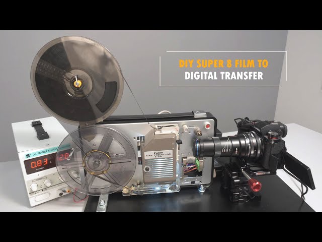 DIY Super 8 Movie Film to Digital Video Scanner/Transfer Device
