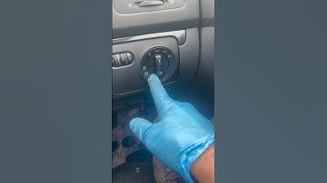 Mk5 golf light switch removal #vw #golf #mechanic