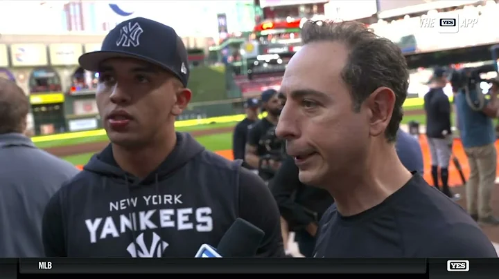 Oswald Peraza on his first career postseason start