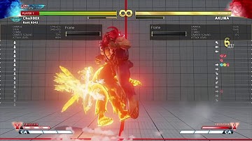 SFV Akuma Unblockable Concept
