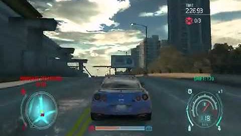 Need For Speed Undercover - Cop Takes out 3 Cops