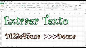Excel: Extraer texto de una cadena con o sin macros