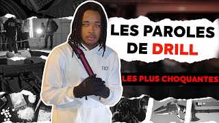 LES PAROLES LES PLUS CHOQUANTES DE LA DRILL 😱🗡️