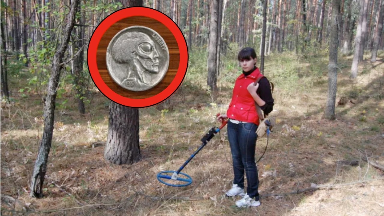 Девочка нашла странную монету в лесу — на следующий день прибыла полиция и арестовала девочку.