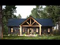 Charming 1,392 Sq. Ft. Single-Story Home – Cozy Meets Modern | Rock Hill Cottage - Plan A5465-A