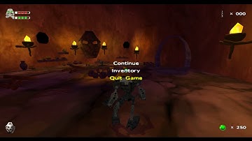 Legend of Mata Nui Beta: Load Game from test menu