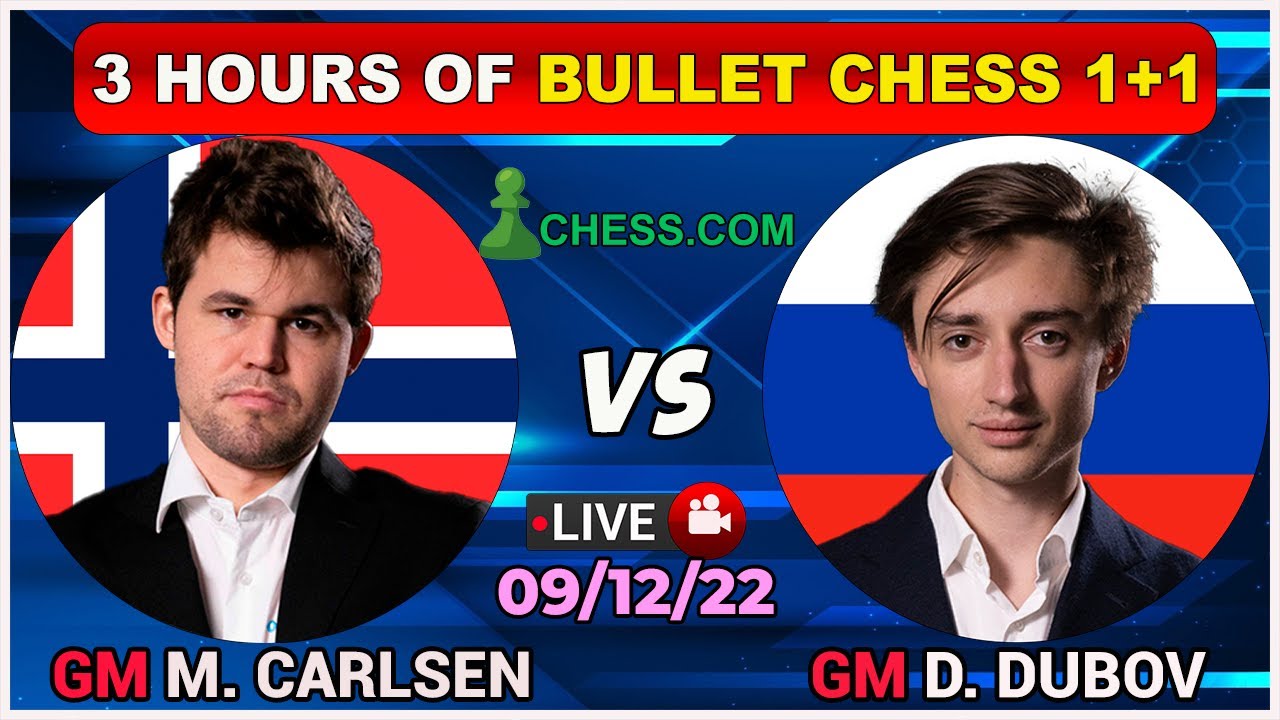 Offerspill Sjakklubb - Magnus Carlsen is streaming a match against Daniil  Dubov! Tune in on