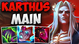 KR CHALLENGER KARTHUS MAIN CARRIES IN MID LANE! | CHALLENGER KARTHUS MID GAMEPLAY | Patch 14.7 S14