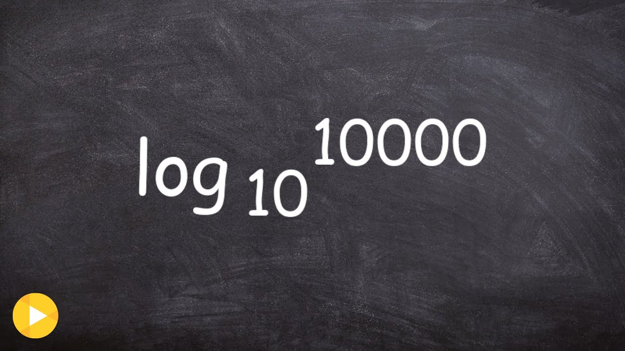 log10 เท่ากับ  Update 2022  Evaluating a Logarithm with Base 10