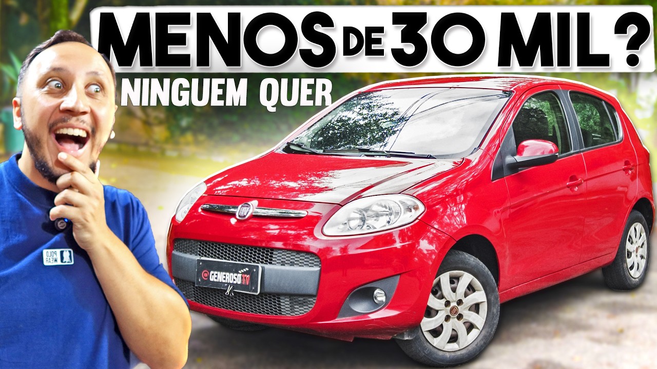 HUMILHA o HB20?😱 BARATO, ECONOMICO e NÃO QUEBRA! Fiat Palio