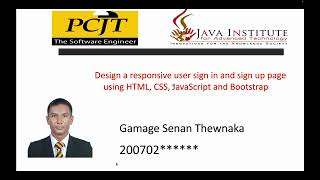 Java Institute | Web programming | 1st assignment | eshop Net Worth