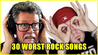 Ranking 30 of the Worst Rock Songs Ever💩 (30 to 1)