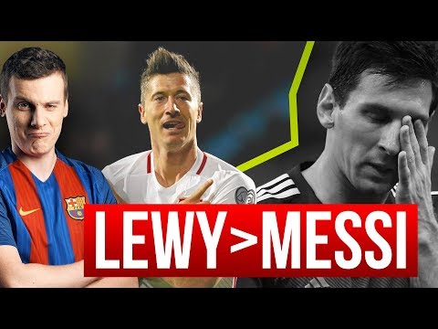 LEWANDOWSKI jest lepszy od MESSIEGO - 10 POWODÓW