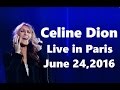 Celine dion  fan dvd  live in accorhotels arena paris june 24th 2016
