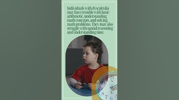 Specific Learning Disabilities: Part 2- Dyscalculia