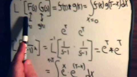 Differential Equations: Finding Inverse LaPlace Transform With Convolution - Example 4