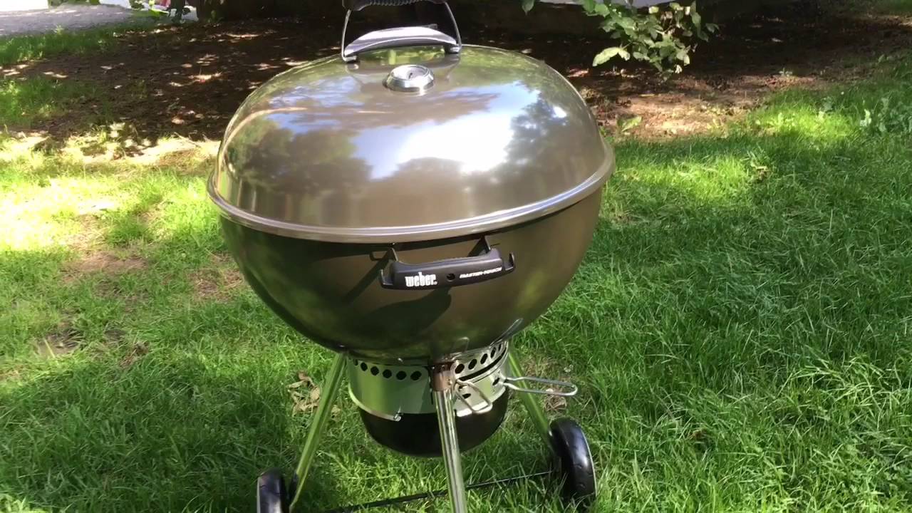 Weber grill smoken