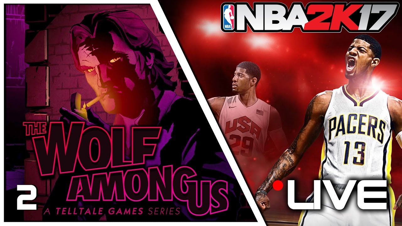 THE WOLF AMONG US - Gameplay #2 & NBA 2K17 | LIVESTREAM #66 jogos friv