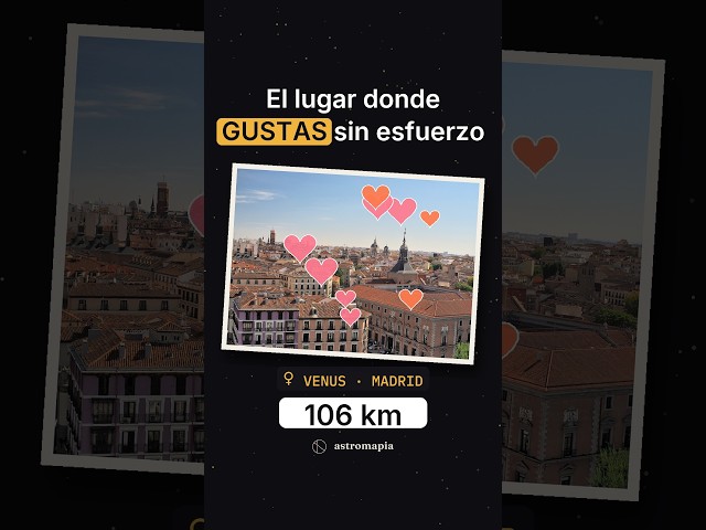 Miniatura del vídeo: Hay un lugar donde gustas sin hacer nada: Venus a 106 km de Madrid