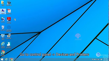 Win 8：Installing Label Printer Driver and Prepare before use PM201