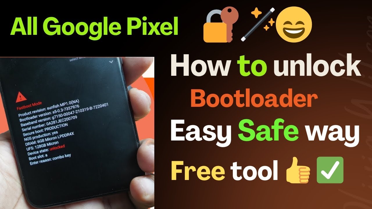 All Google Pixels 6 / 6a / 6 Pro Bootloader Unlocking Tutorial ✅ Easy & Safe Method | Free Tool 🔥