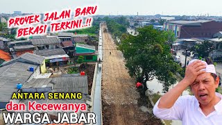 NGERI❗️SETELAH PASANG UDITCH & TURAP SELESAI JALAN BARU BEKASI SEKARANG PUNYA MASALAH BARU❗️😱