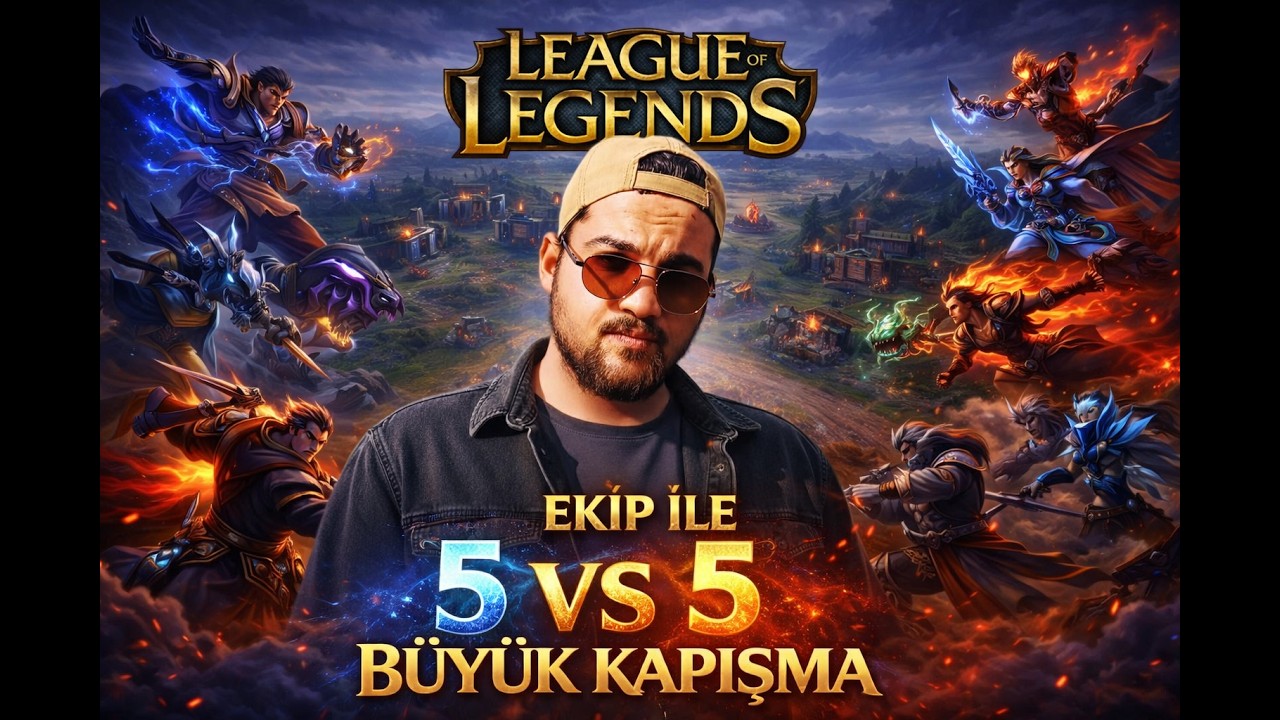EKİP İLE 5 VS 5! Takımlar Kapıştı