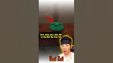 Cách tìm hầm mỏ bỏ hoang và lấy mặt nạ trong Dead Rail #shorts