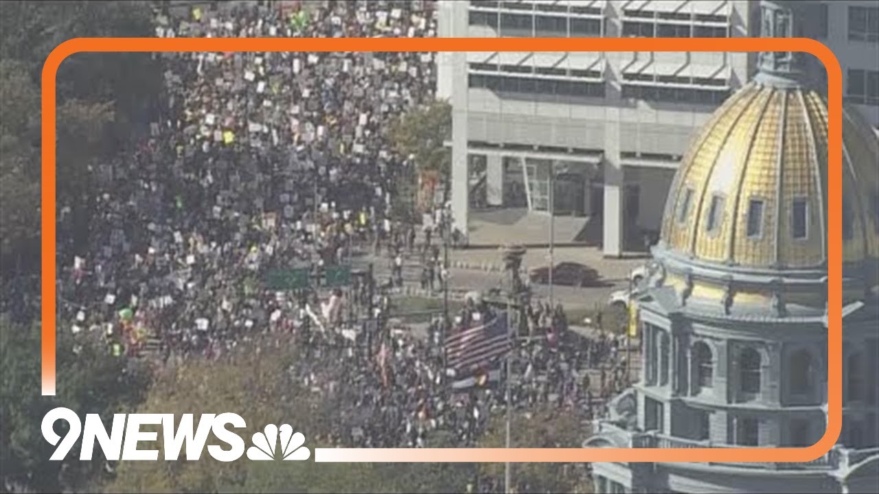 WATCH: 'No Kings' protests in Denver