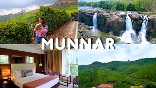MUNNAR Vlog | Athirappilly Waterfalls, Hotel Stay with cost, Tea Factory & more | KERALA TOURISM