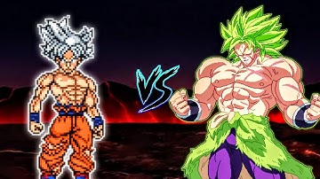 Son Goku V3 OP (all form) (New) VS Broly DBS OP in Jump Force Mugen