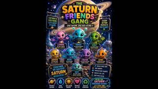 Saturn Friends Gang  Animated Space Adventure | Save Saturn &amp; Protect the Stars!
