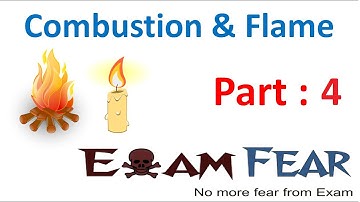 Chemistry Combustion & Flame Part 4 (Criteria for Combustion) Class 8  VIII