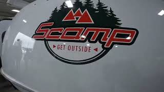 Come with us on a factory tour of Scamp Travel Trailers