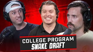 Building The Best College Program Draft Featuring Rico Bosco & Ohio's Tate