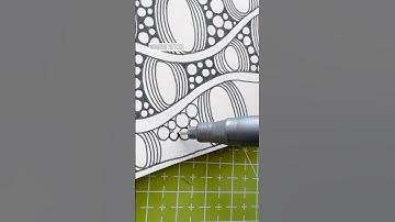 #240 Easy Zentangle patterns for beginners  #art #doodle #drawing