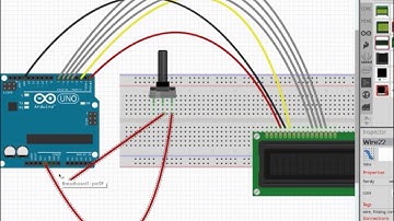 Tutorial Proteus 8,Arduino ide, Fritzing ~ Arduino,Potensio,Lcd