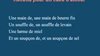 Michel Legrand - Recette pour un cake d'amour (peau d'âne).wmv chords