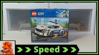 LEGO City Police Patrol Car Speed Build!